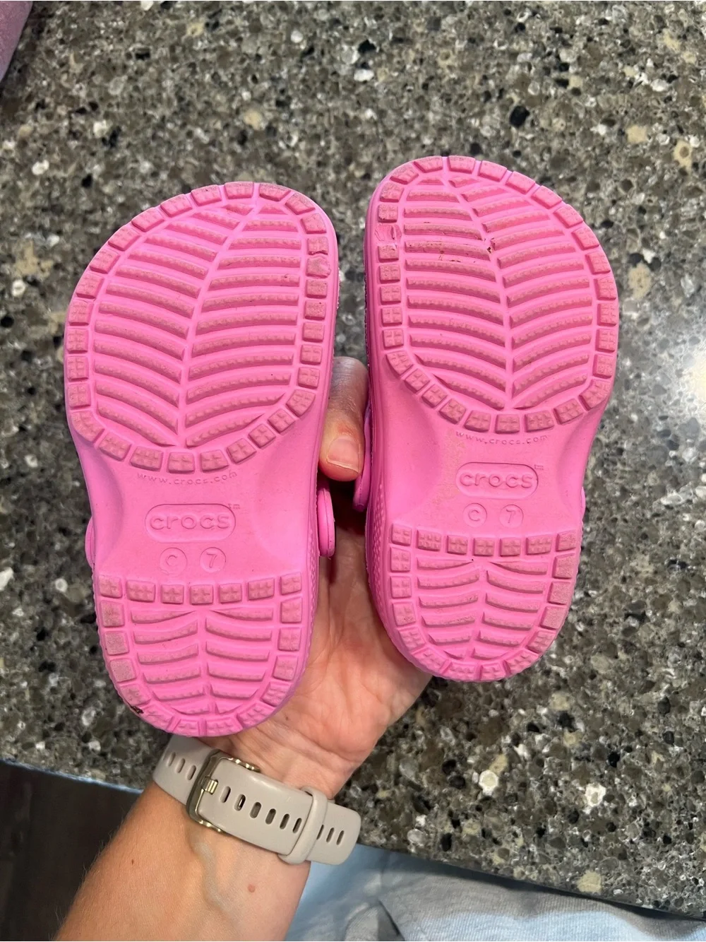 CROCS Kids Pink Classic Clog